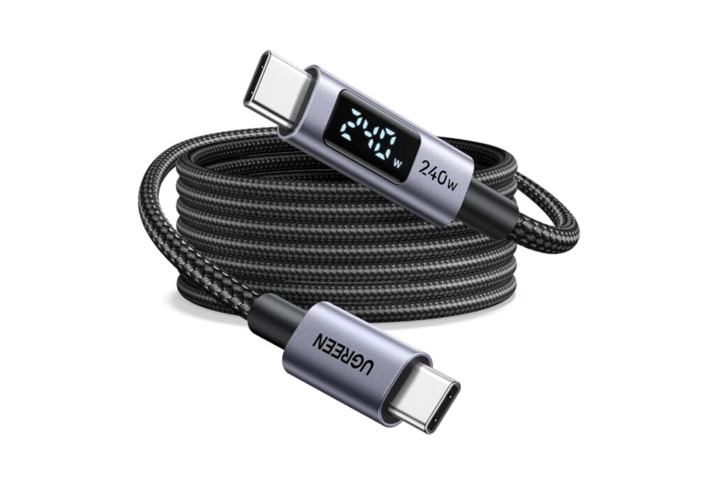 UGREEN USB C Cable PD3.1 240W, Type C Fast Charging with LED Display