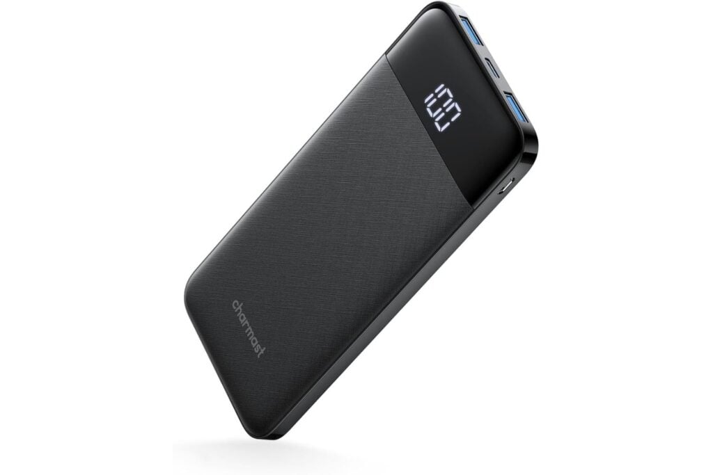 Charmast Ultra Slim 10400mAh USB C Power Bank