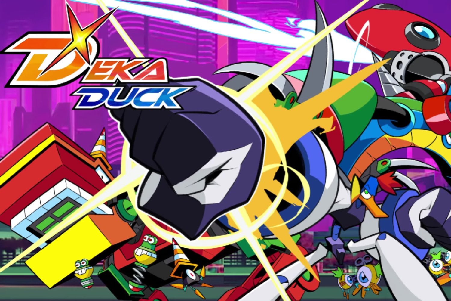 El juego del pato robot que convierte todo en un arma ya sorprende en Steam