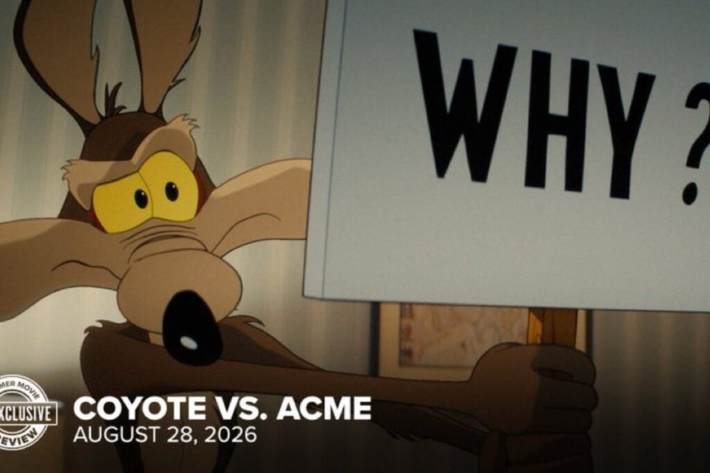 El Coyote se cansa de fallar… y ahora llevará a Acme a juicio en su película más absurda