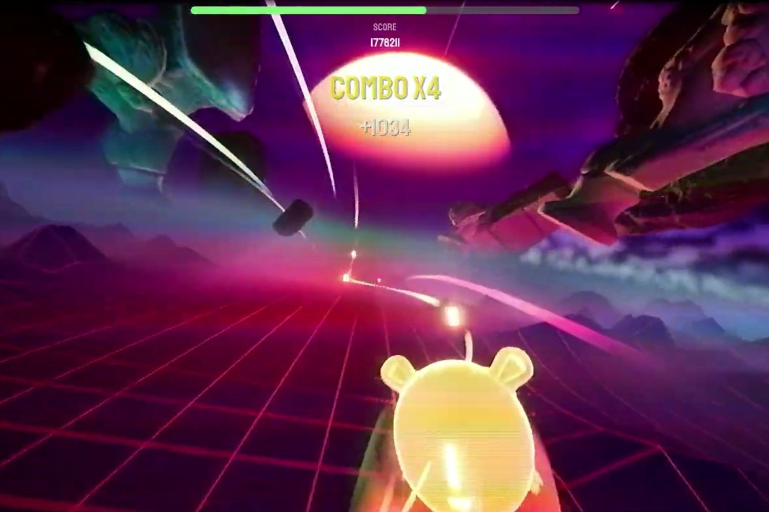 Parece un runner, pero es un viaje sensorial que cambia con cada beat