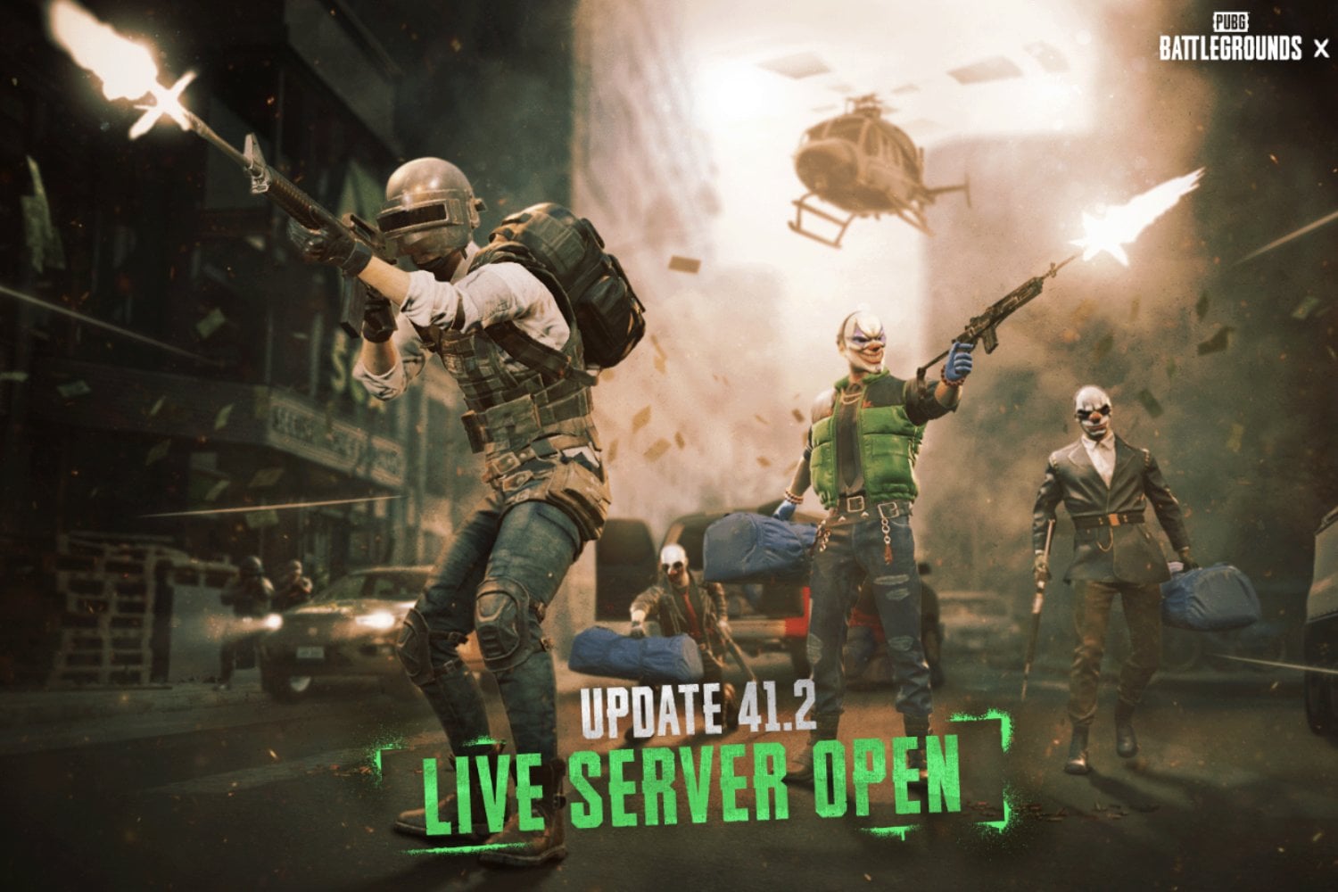 PUBG deja de ser un battle royale: el caos de PAYDAY transforma cada partida en un atraco cooperativo