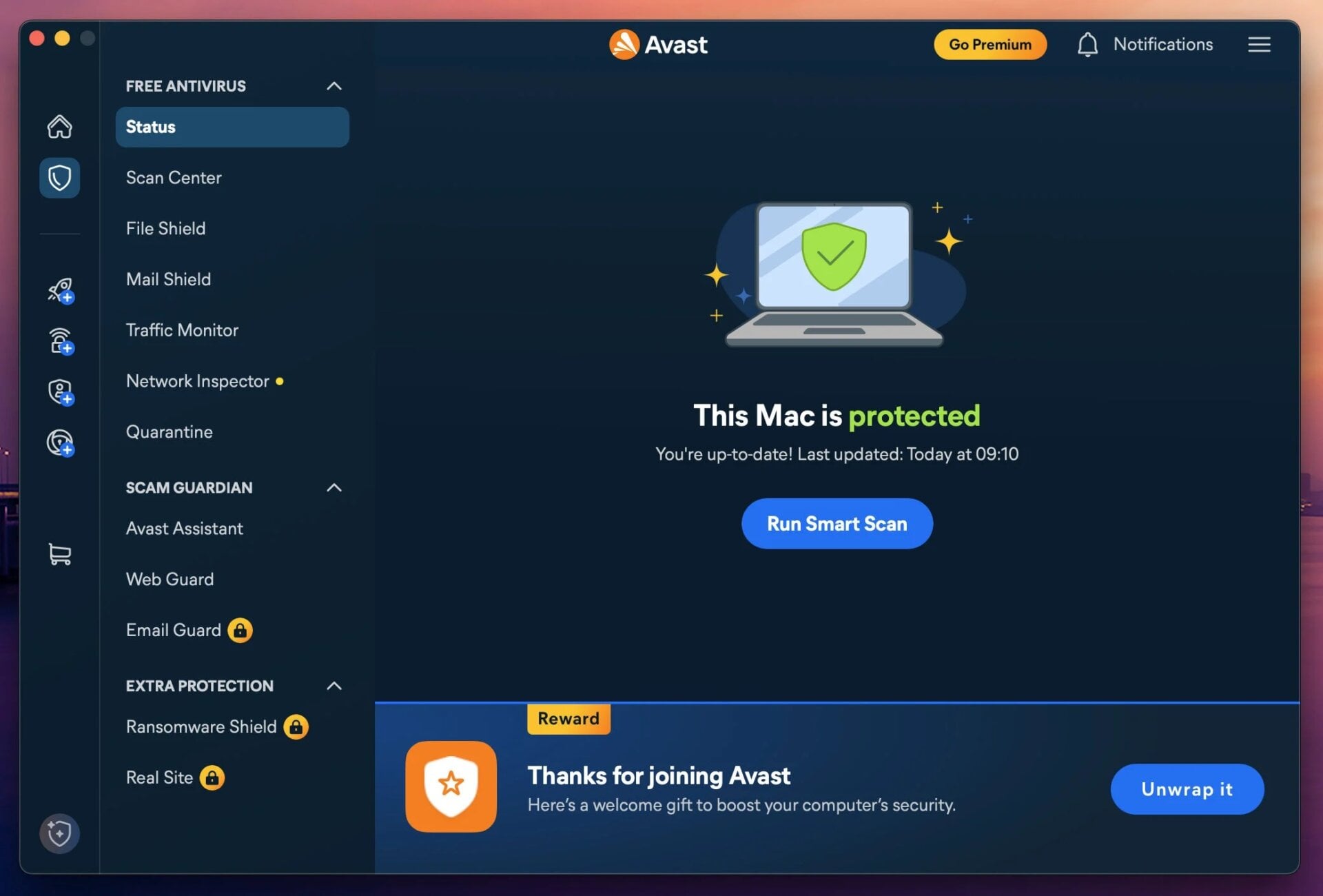 Mac Protected Avast One