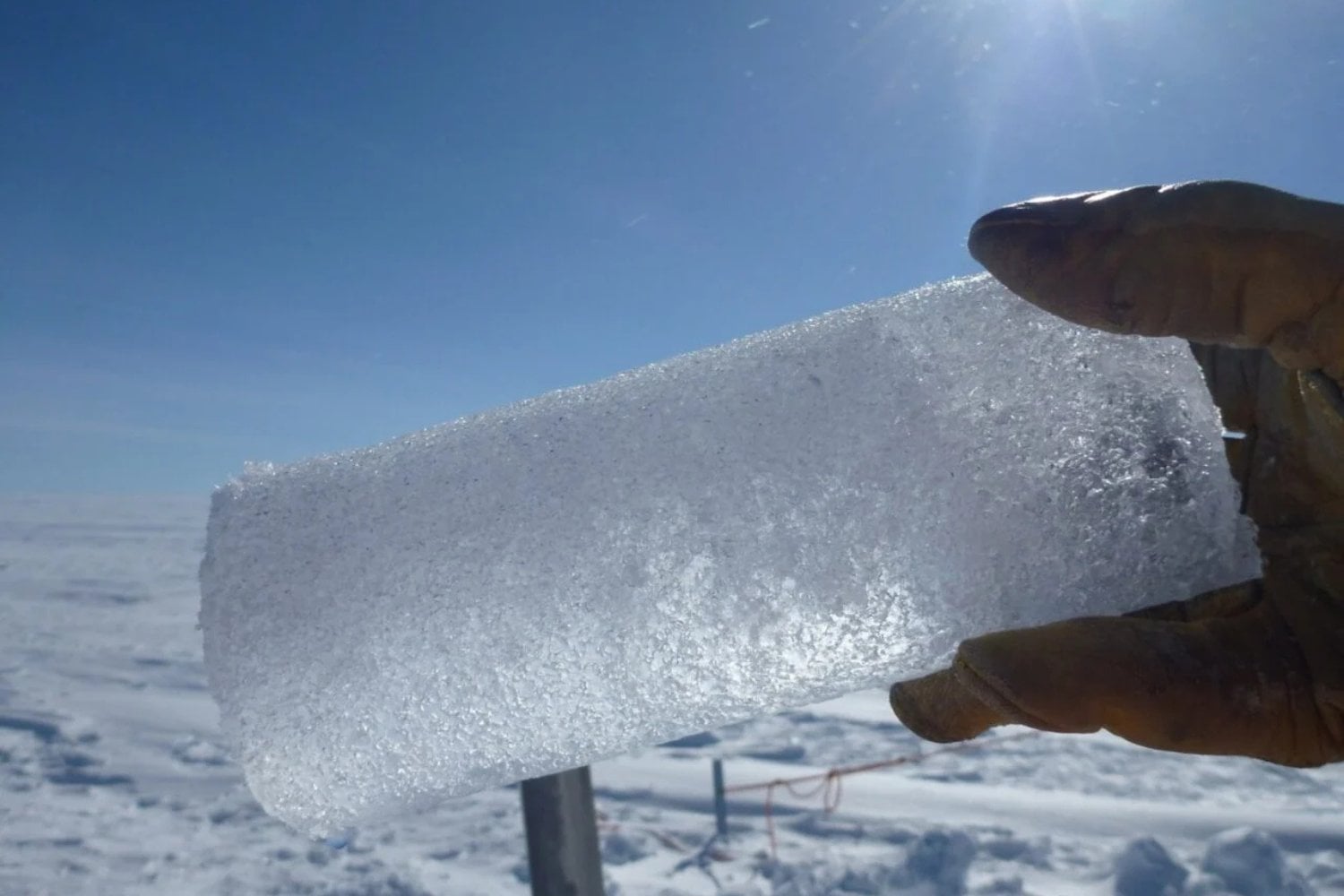 Nucleo De Hielo Antartida