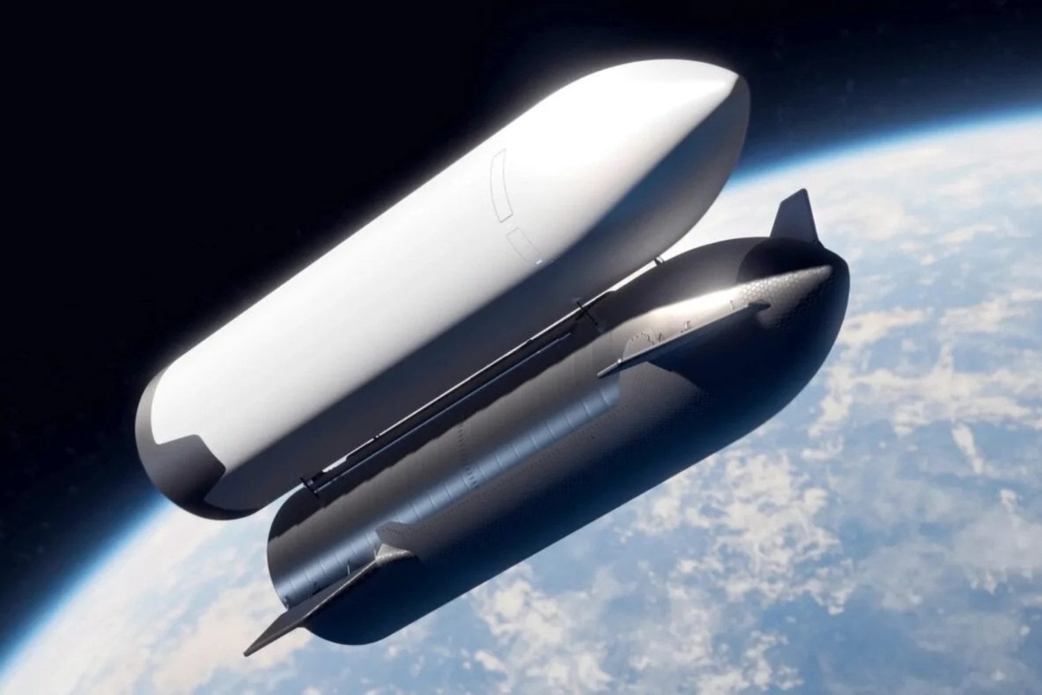 Reabastecimiento Starship