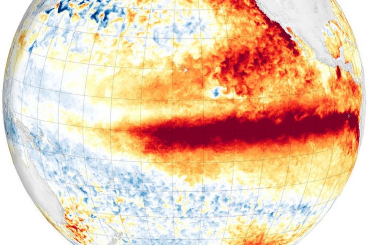 Temperaturas Del Oceano Pacífico