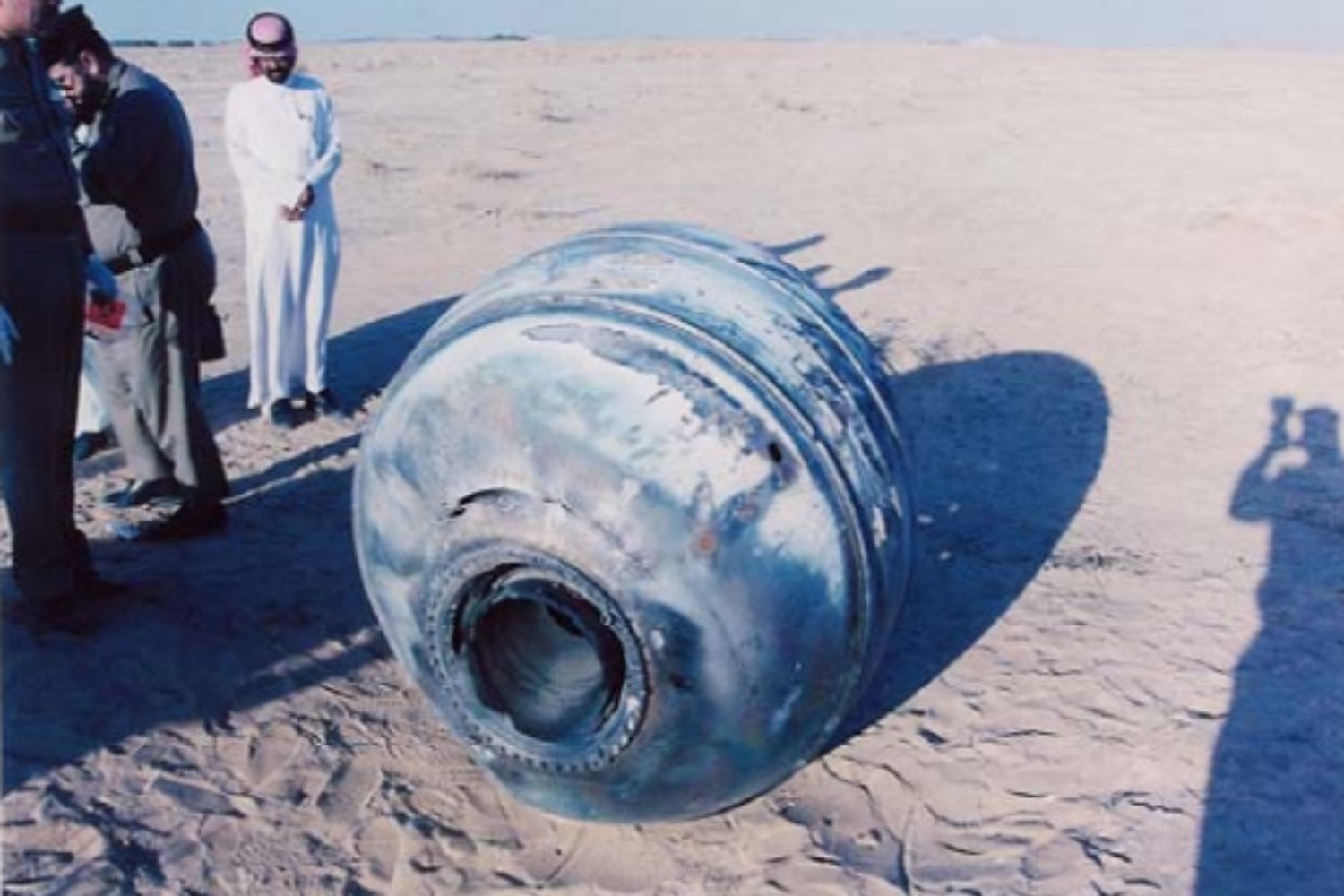 Basura Espacial En Arabia Saudita