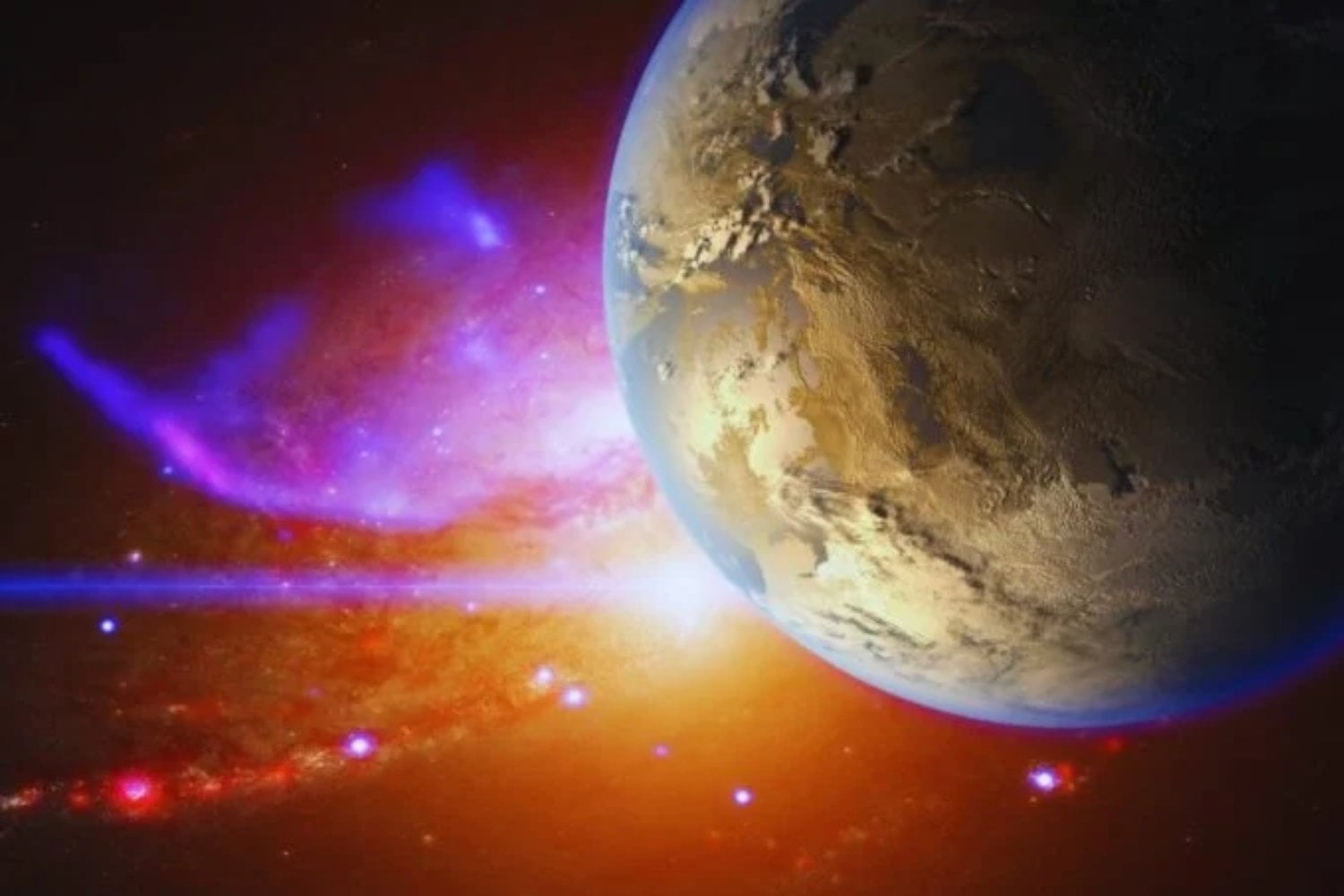 Algunos exoplanetas podrían estar fabricando su propio smog en las profundidades de su atmósfera. El James Webb acaba de revelar una química muy parecida a la de los escapes diésel