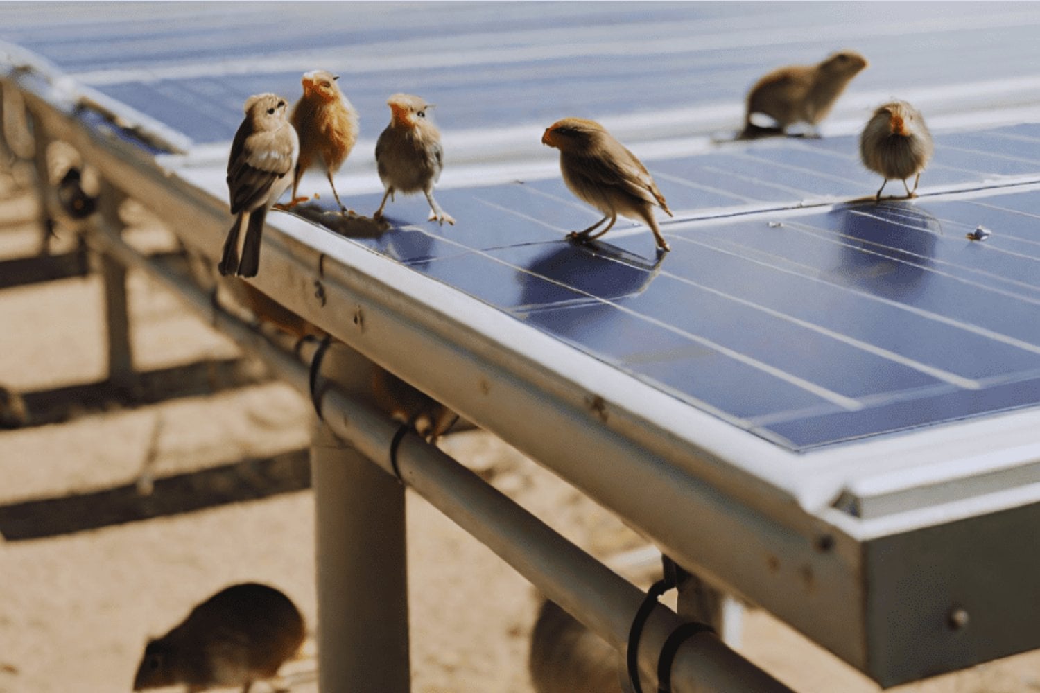 Los paneles solares llevan años siendo señalados como una amenaza para el campo. Ahora los científicos están descubriendo que pueden convertirse en refugios para aves, insectos y otras especies que habían desaparecido de las zonas agrícolas