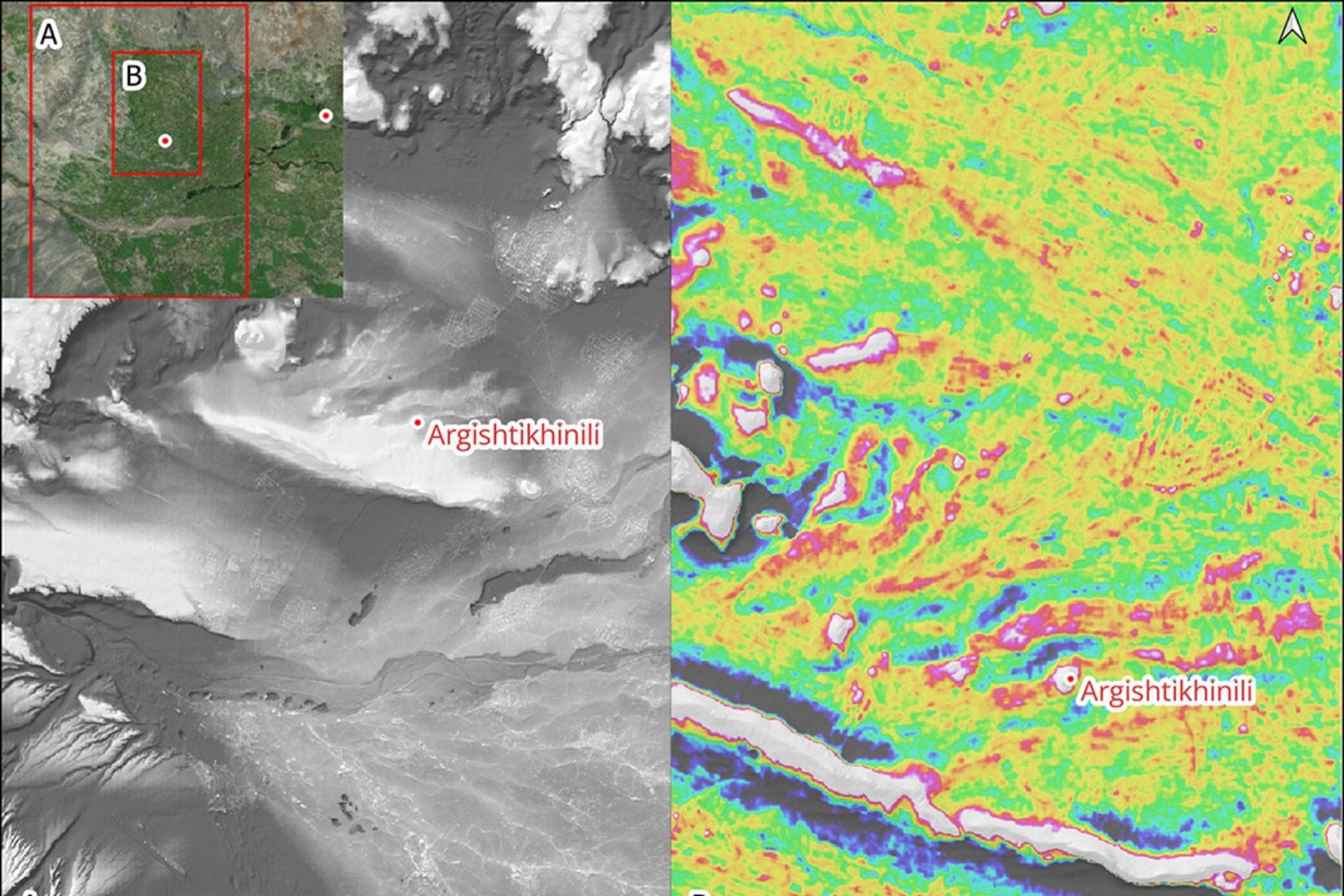 Creían haber encontrado restos de antiguos canales en Armenia. Lo que revelaron los satélites fue una transformación del paisaje a escala de reino hace 2.800 años