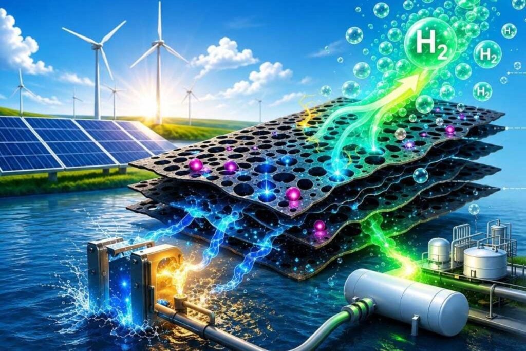 El gran problema del hidrógeno verde no estaba en la química, sino en unas diminutas burbujas. Corea del Sur acaba de eliminarlas y los resultados son sorprendentes