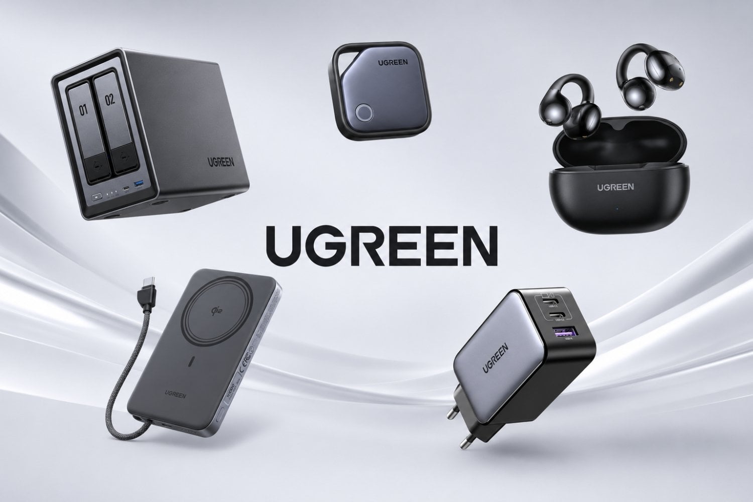 UGREEN adelanta sus ofertas de Prime Day con descuentos de hasta el 40%. Cinco accesorios para cargar, localizar, escuchar y guardar mejor tus archivos