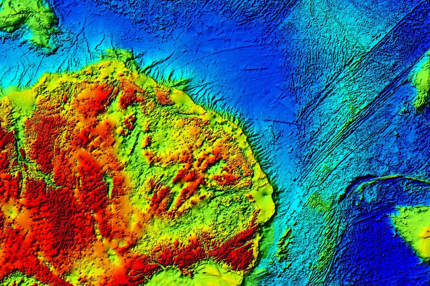 La Antártida escondía bajo tres kilómetros de hielo una estructura geológica con forma de abanico. El hallazgo revela una cicatriz de Gondwana que todavía condiciona el movimiento del hielo actual