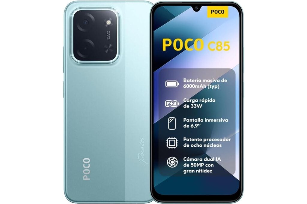 Amazon liquida el Xiaomi POCO C85 a su precio más bajo, conv