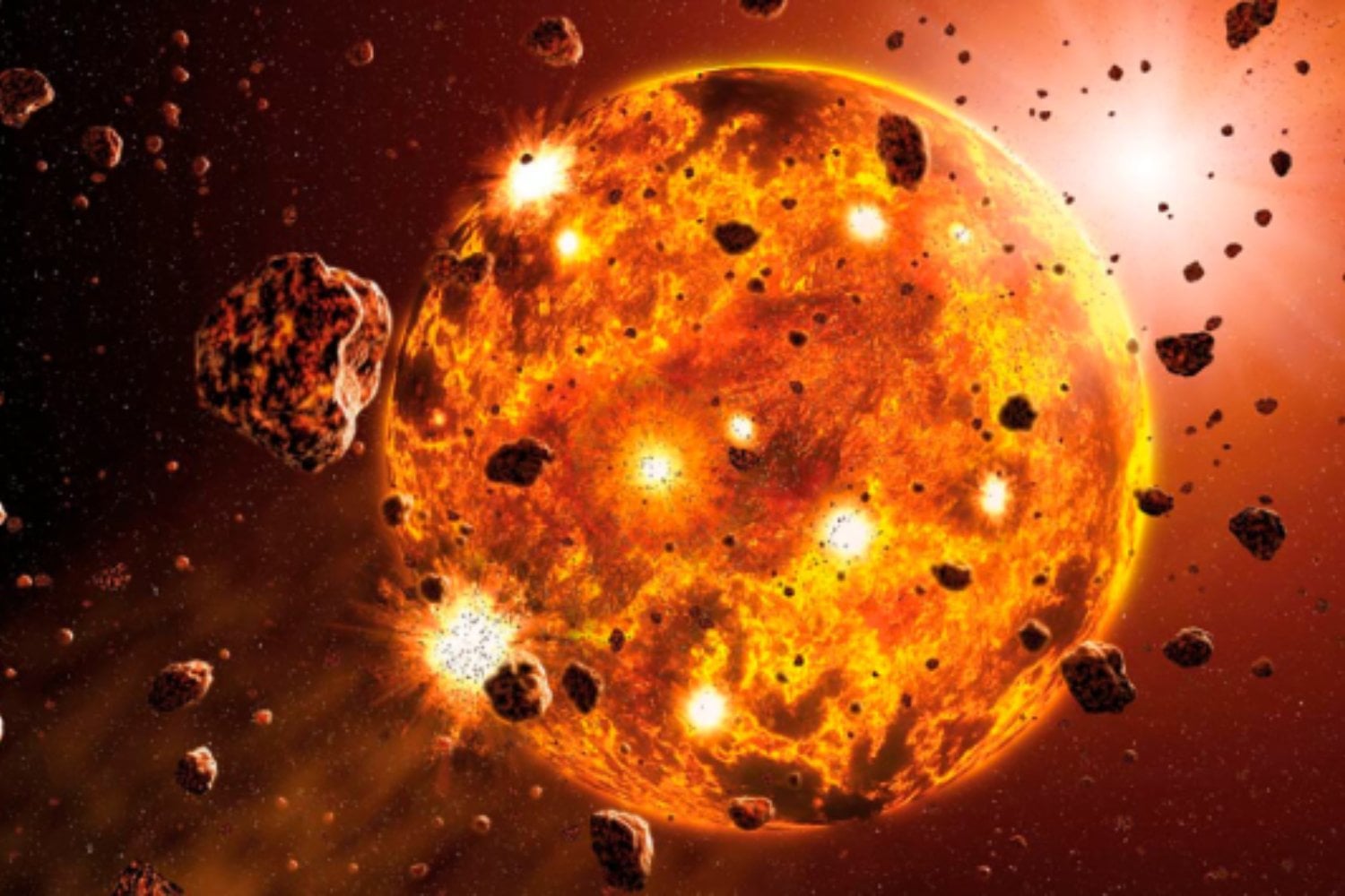 Durante años los científicos se preguntaron dónde se formaron los primeros bloques de construcción de los planetas. Un nuevo estudio apunta a una región situada más allá de Júpiter