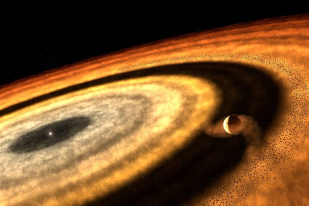 El James Webb logró observar cómo cambia la atmósfera de un planeta mientras gira frente a su estrella. WASP-121b tiene un atardecer abrasador, agua que se desintegra y posibles lluvias de minerales en su cara nocturna