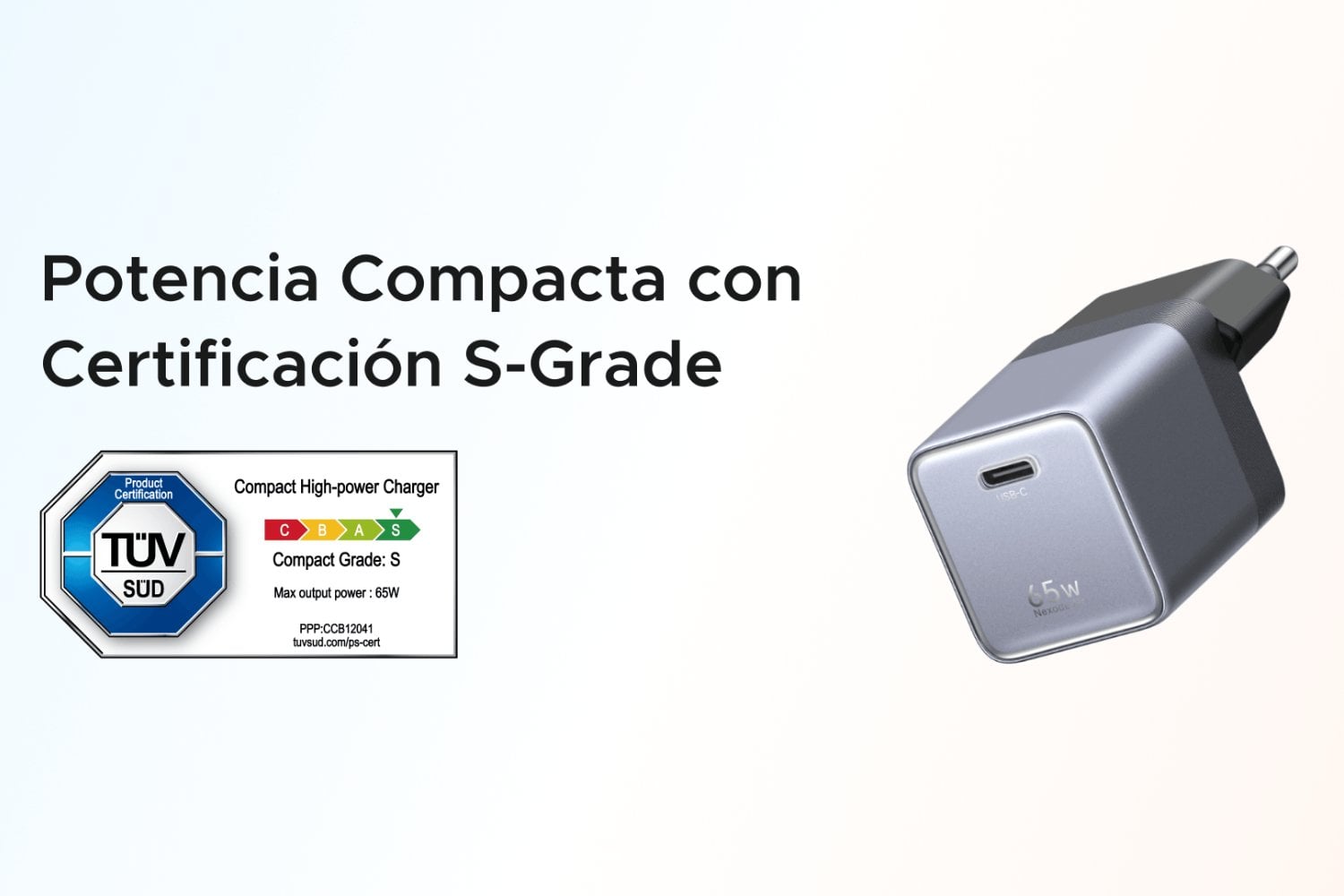 La obsesión por hacer cargadores cada vez más pequeños ya tiene nuevo límite. UGREEN quiere que lleves 65W de potencia en el bolsillo sin darte cuenta