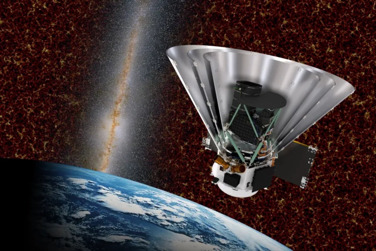 El nuevo telescopio SPHEREx de la NASA ya está viendo el universo atravesado por líneas de satélites. Un estudio advierte que el problema podría contaminar todas sus imágenes si se aprueban las megaconstelaciones previstas