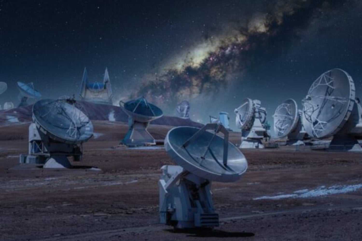 Un radiotelescopio en el desierto australiano acaba de cartografiar algo que ningún ojo humano puede ver. El mayor mapa magnético del universo muestra cómo la luz se retuerce al cruzar campos invisibles entre galaxias