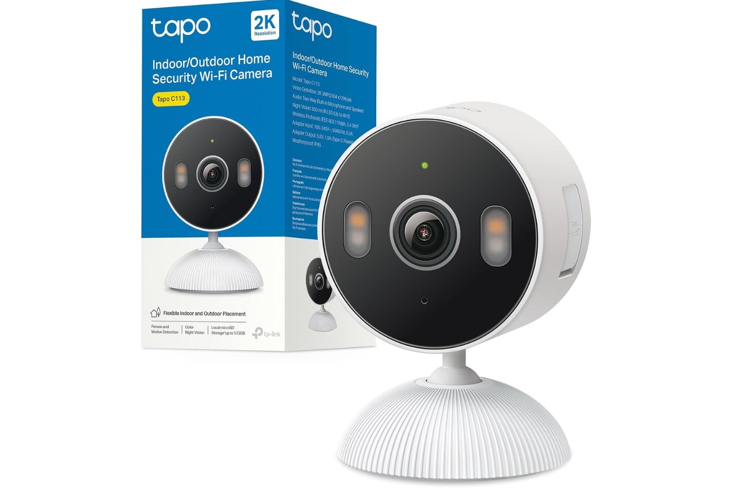 Tapo C113 – Smart Camera 2K 3MP