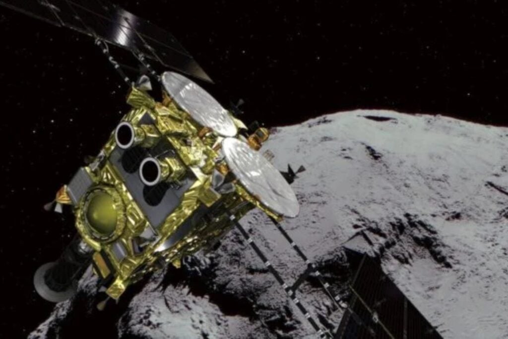 Japón lanzó esta misión para visitar un diminuto asteroide cercano a la Tierra. Ahora algunos científicos creen que podría encontrarse con algo mucho más extraño: una nave soviética perdida hace casi 40 años