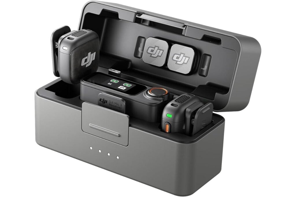 DJI Mic 3 (2 TX + 1 RX + Charging Case),