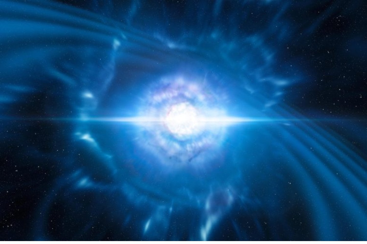 Una inteligencia artificial acaba de ayudar a simular mejor las colisiones de estrellas de neutrones, uno de los fenómenos más extremos del universo. El método permite seguir cómo se libera la energía que ayuda a formar oro, platino y uranio