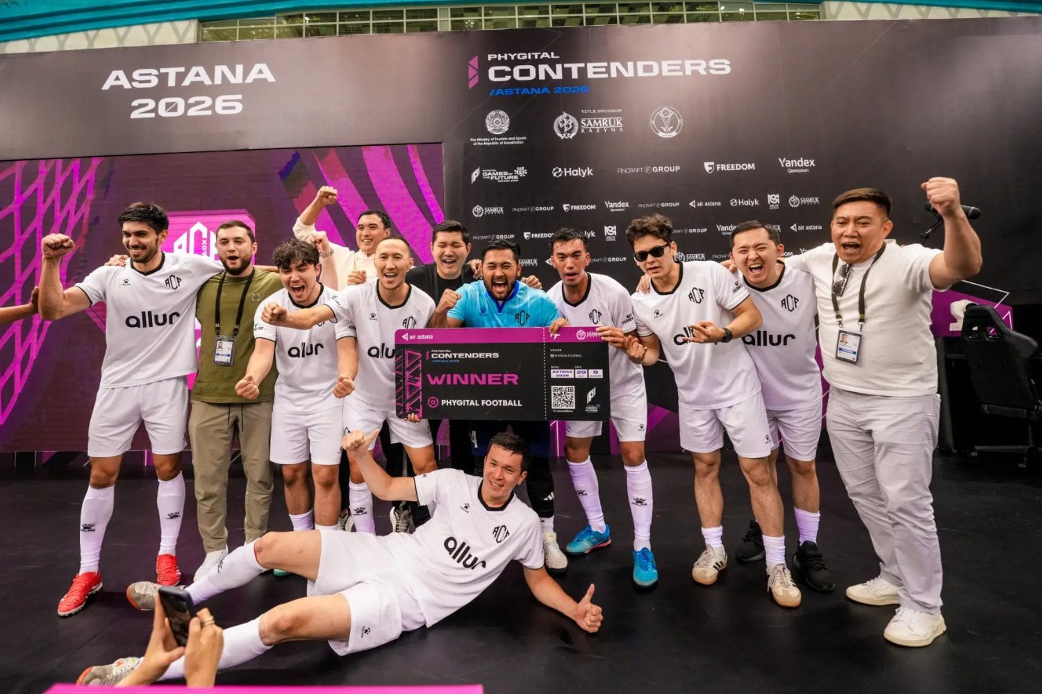 Astana ya tiene a sus nuevos campeones phygital y el camino hacia los Games of the Future 2026 empieza a cerrarse. ACF x Allur, ZM NITUI y Andres Guardo lideran la última gran tanda de clasificados