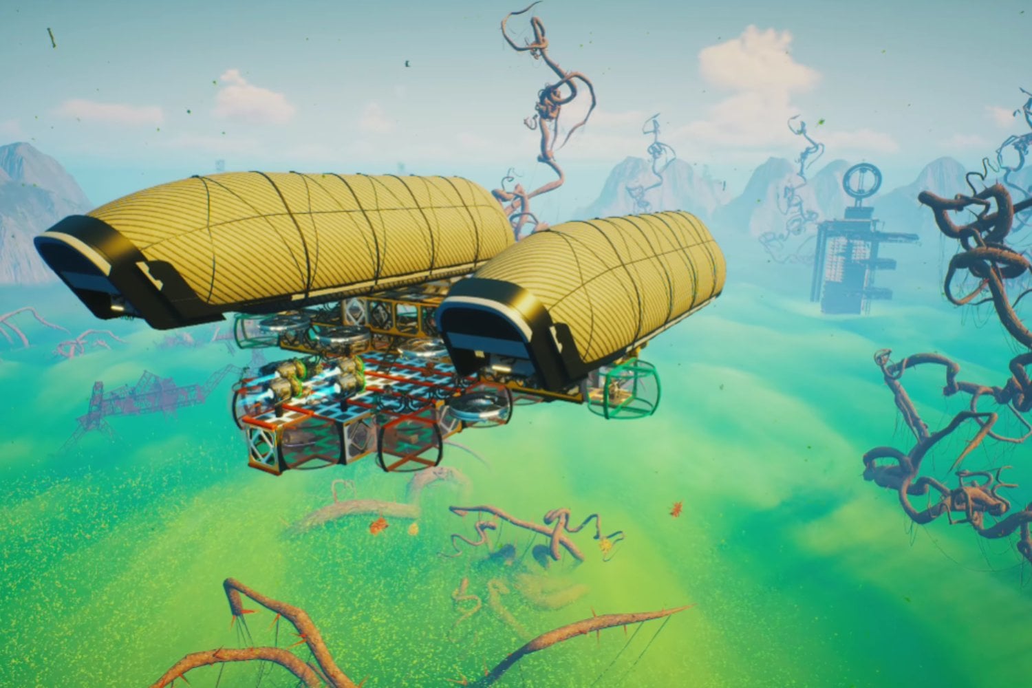 El juego de supervivencia en las nubes se transforma con contenido masivo