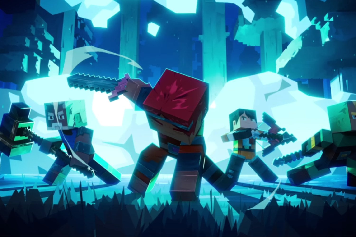 Minecraft Dungeons II crece en todo: más mazmorras, más exploración y una aventura mucho más ambiciosa