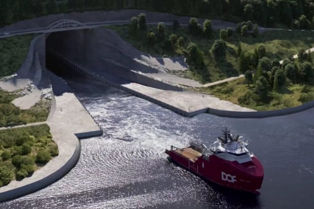 Noruega lleva 150 años soñando con perforar una montaña para que pasen barcos: ahora por fin va a construir el primer túnel marítimo del mundo