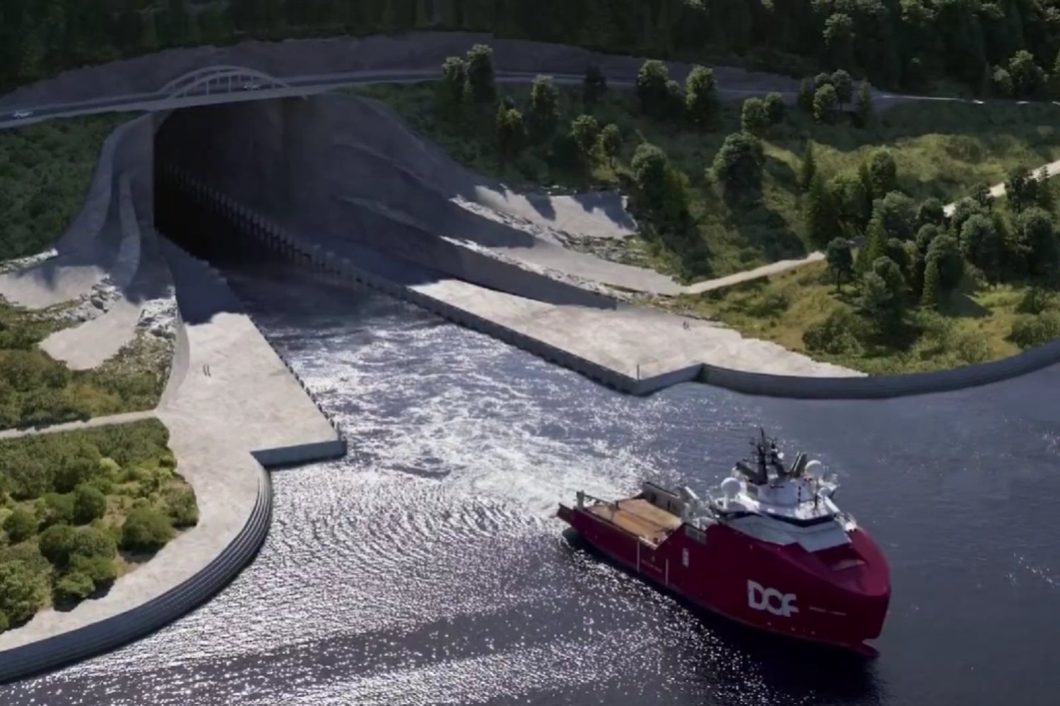 Noruega lleva 150 años soñando con perforar una montaña para que pasen barcos: ahora por fin va a construir el primer túnel marítimo del mundo