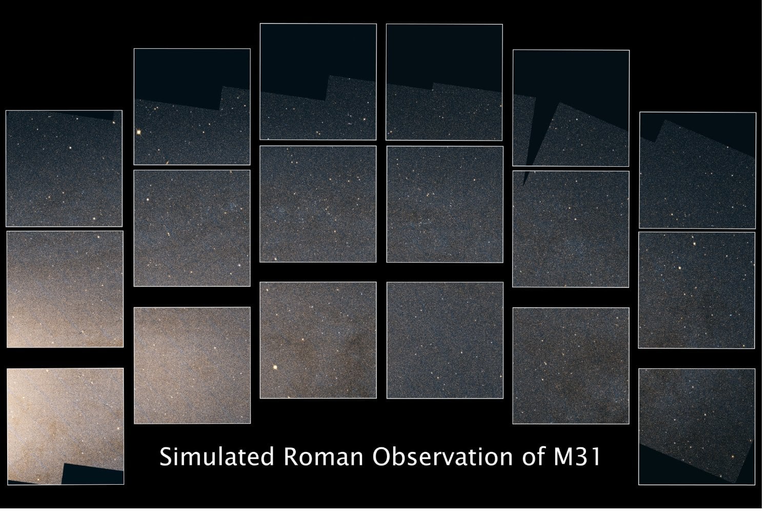 Simulacion Observacion Telescopio Roman Nasa
