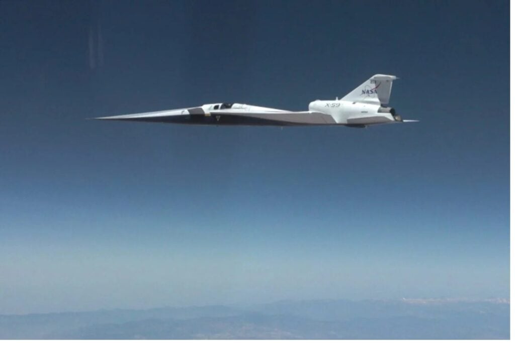 Podemos ver cómo el silencioso jet supersónico de 