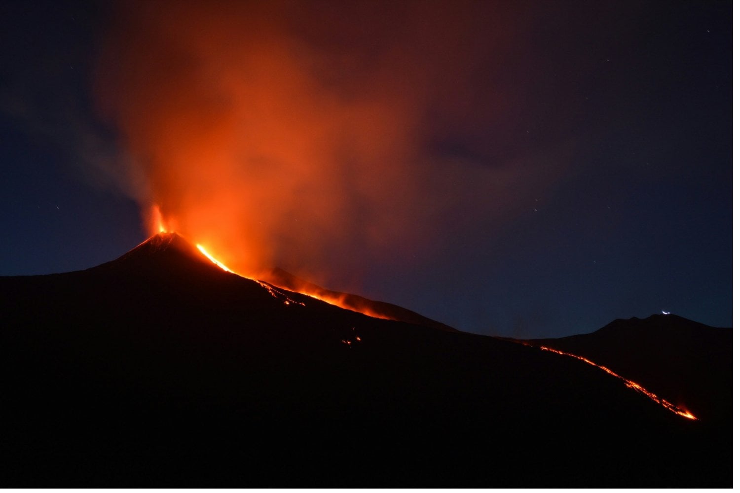 Erupcion Etna