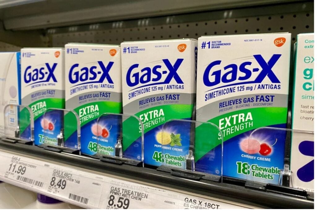 Retiran del mercado Gas-X, medicamento para aliviar gases y 