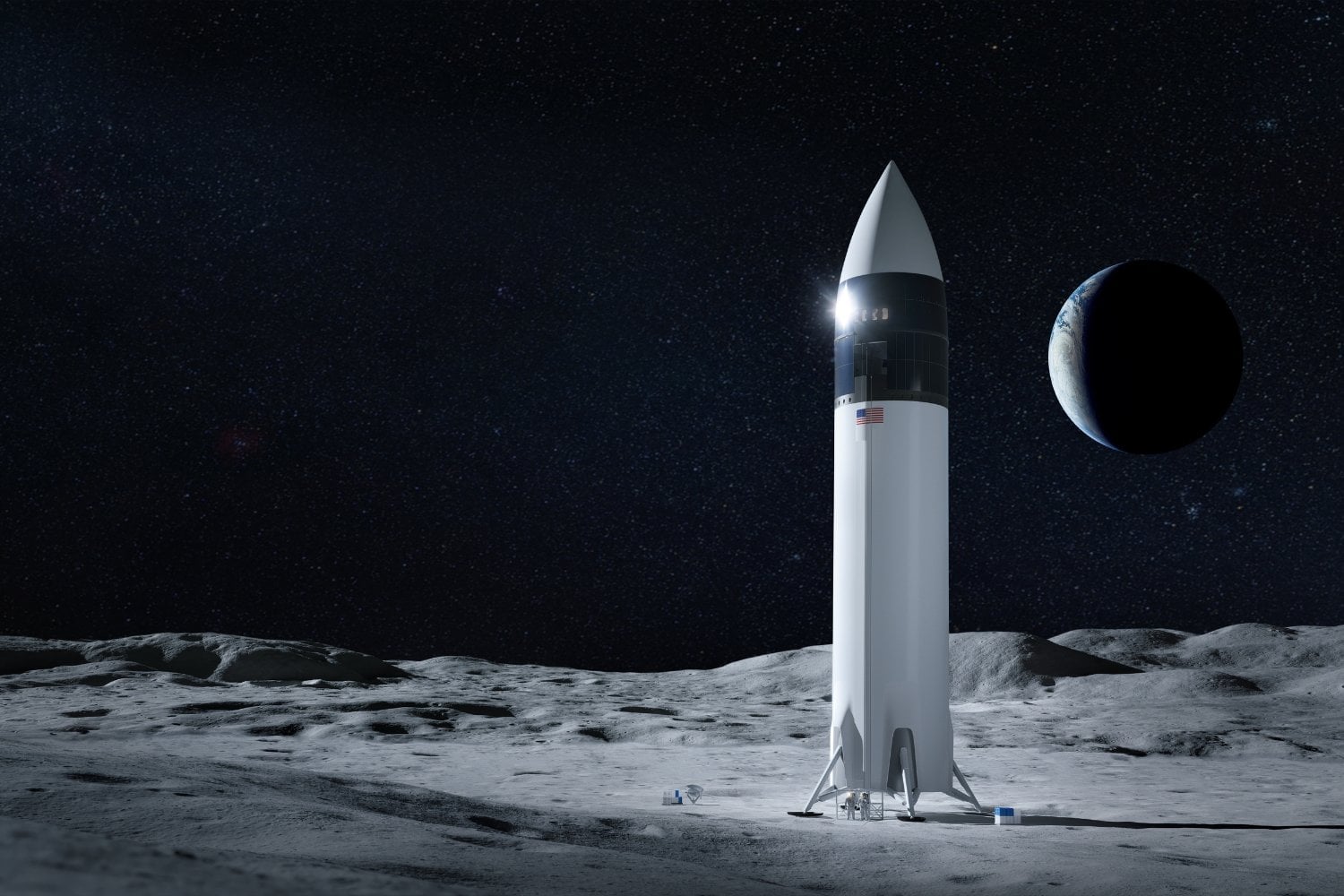 Naves En La Luna