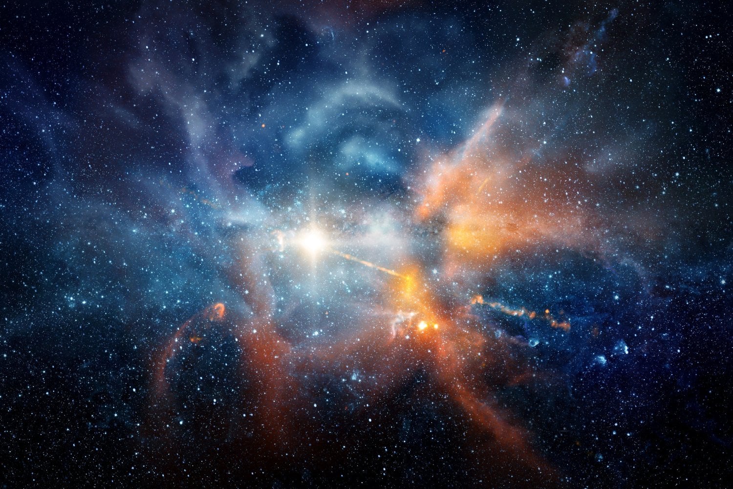 Nube De Polvo Cosmico