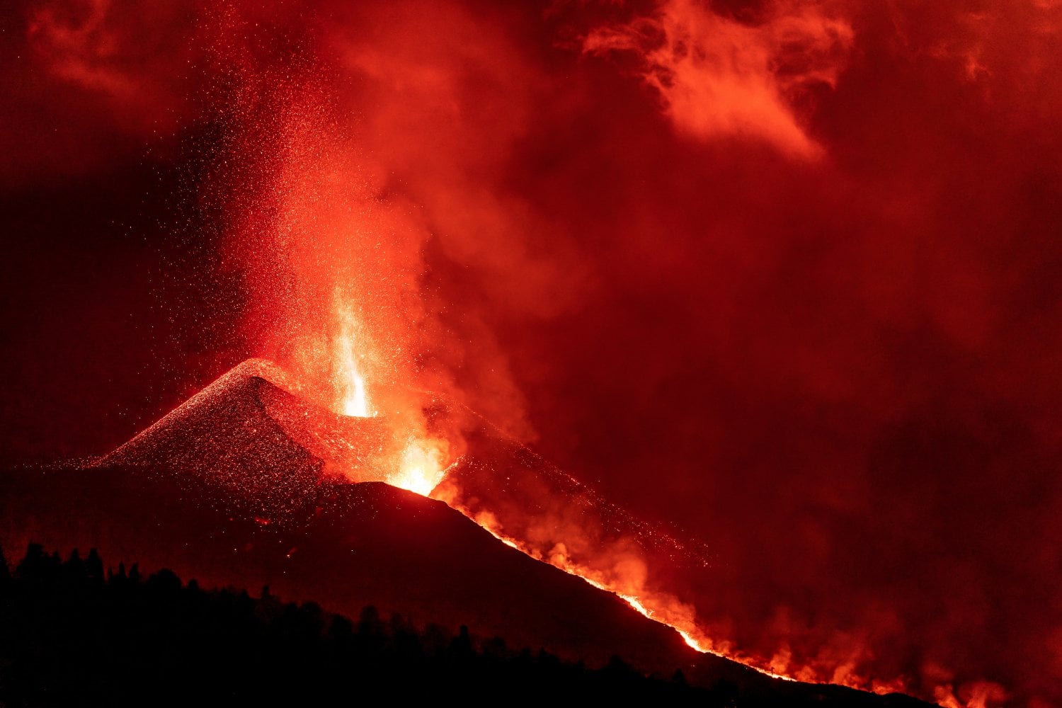 Volcan De La Palma Erupcion