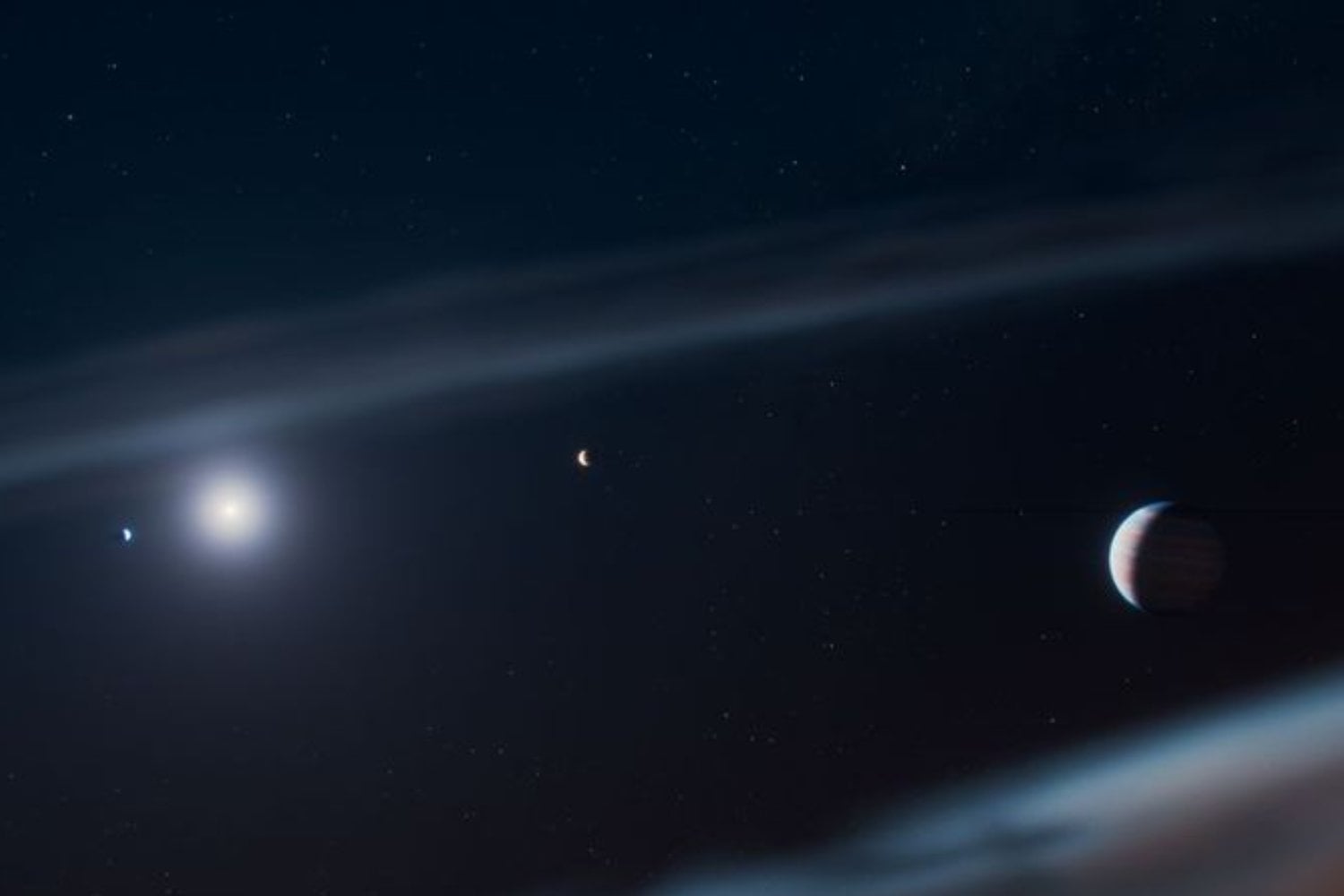 Un planeta gigante llevaba más de una década escondido en las imágenes de una estrella cercana. Es 100 veces más tenue que su vecino y nadie había logrado distinguirlo