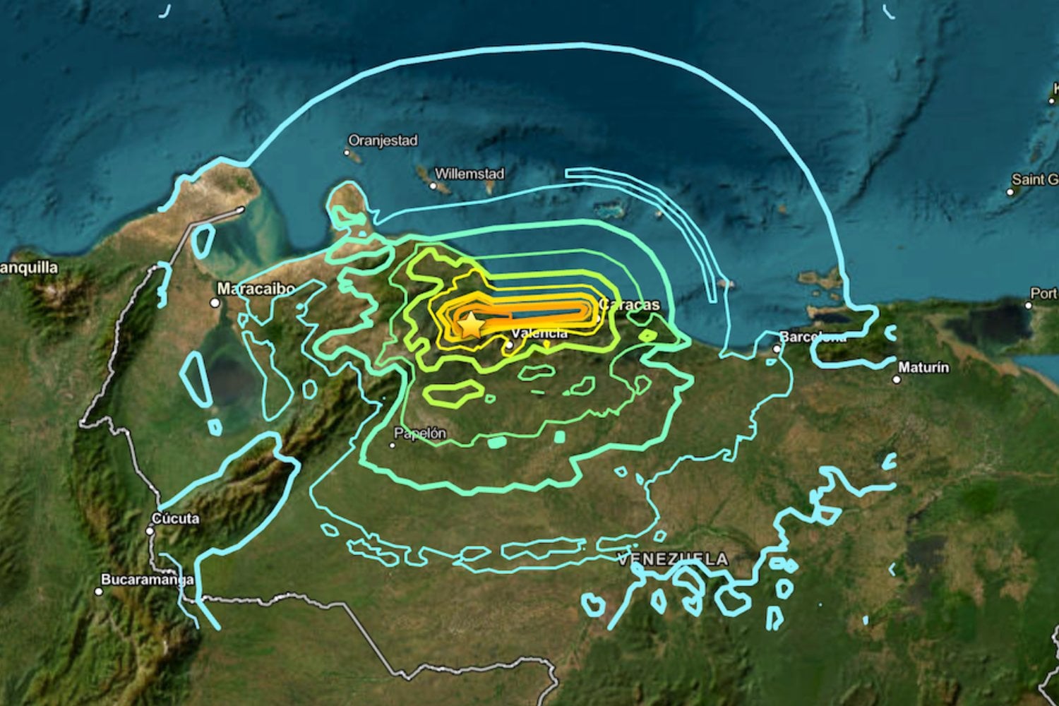 El suelo del norte de Venezuela ya no está exactamente donde estaba antes del 24 de junio. Los radares de Sentinel-1 registraron la deformación causada por dos terremotos casi consecutivos