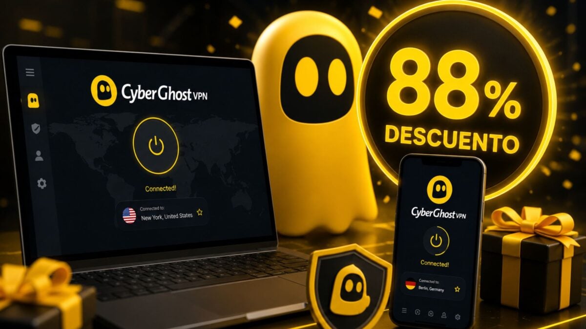 Ahorra un 88% en CyberGhost VPN: la garantía de 45 días que convierte la oferta en una apuesta sin riesgo