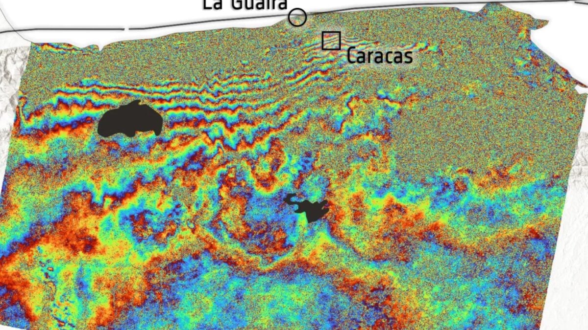 El suelo del norte de Venezuela ya no está exactamente donde estaba antes del 24 de junio. Los radares de Sentinel-1 registraron la deformación causada por dos terremotos casi consecutivos