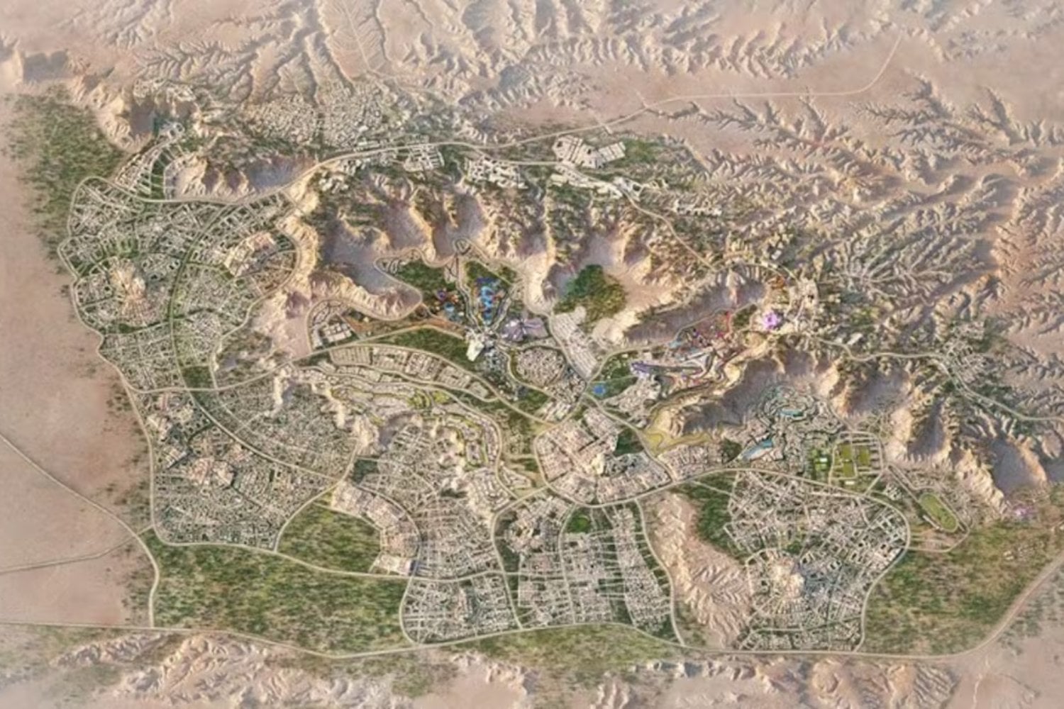 Arabia Saudí quiere levantar una ciudad entera dedicada al entretenimiento. Dos empresas españolas acaban de entrar por la puerta más práctica: mover a millones de visitantes