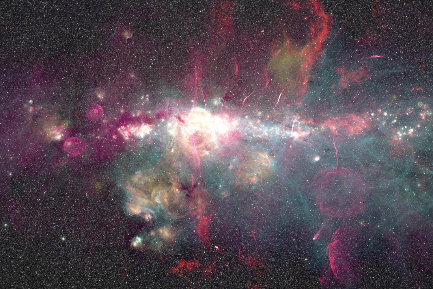 Un azúcar presente en las frambuesas apareció cerca del centro de la Vía Láctea. Es la primera molécula de este tipo detectada en el espacio interestelar y pudo llegar a la Tierra primitiva