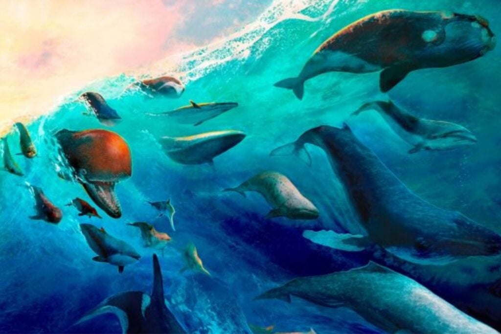 Ballenas y delfines conquistaron el océano gracias a dos inventos evolutivos que también los dejaron sin marcha atrás. Un estudio argentino reconstruyó 50 millones de años de éxitos, pérdidas y callejones sin salida