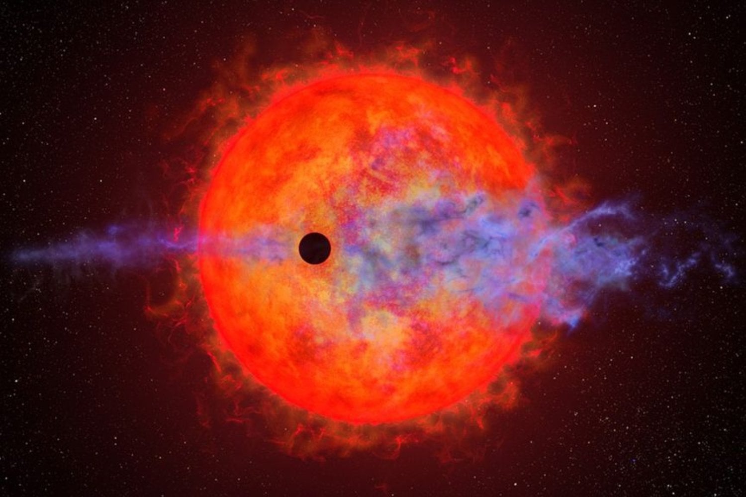 Un “Neptuno caliente” situado a 33 años luz lleva años dejando su huella magnética sobre su propia estrella. Un equipo liderado desde España ha calculado que su campo podría ser hasta 27 veces más intenso que el de Júpiter