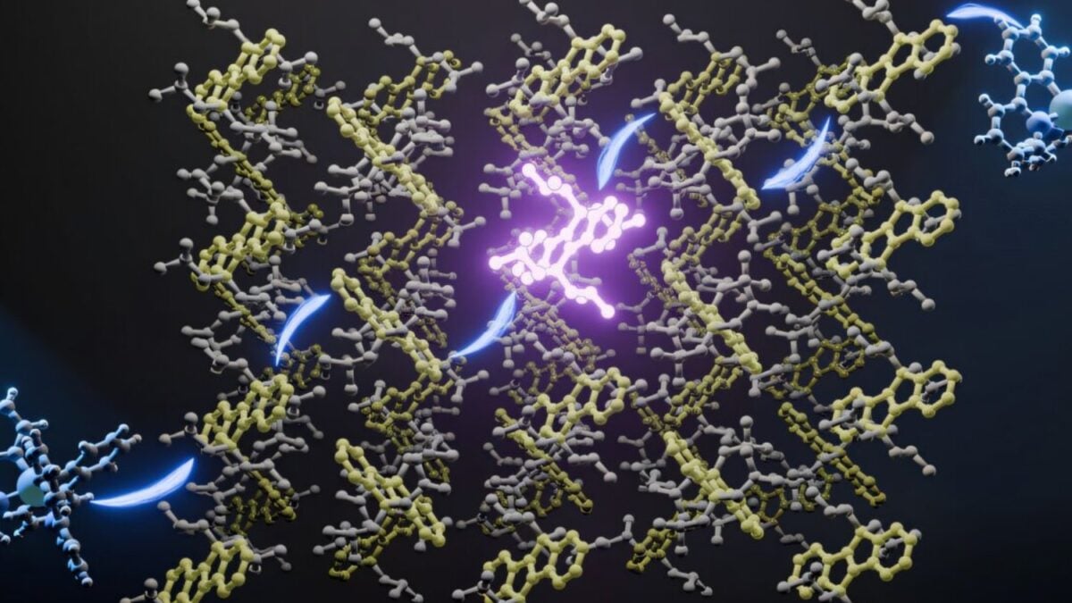 Un cristal orgánico aprendió a exprimir la parte visible de la luz solar. Reúne dos fotones de baja energía y los transforma en radiación ultravioleta útil para producir hidrógeno y activar reacciones químicas