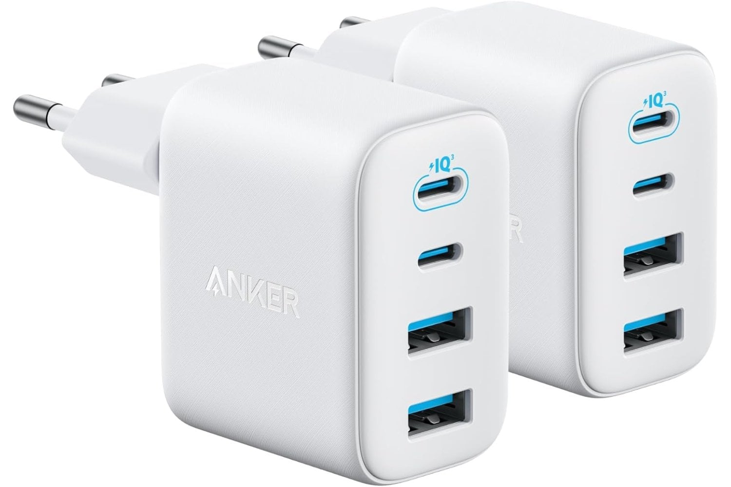 Anker Zolo 50W USB C Charger, 2-Pack