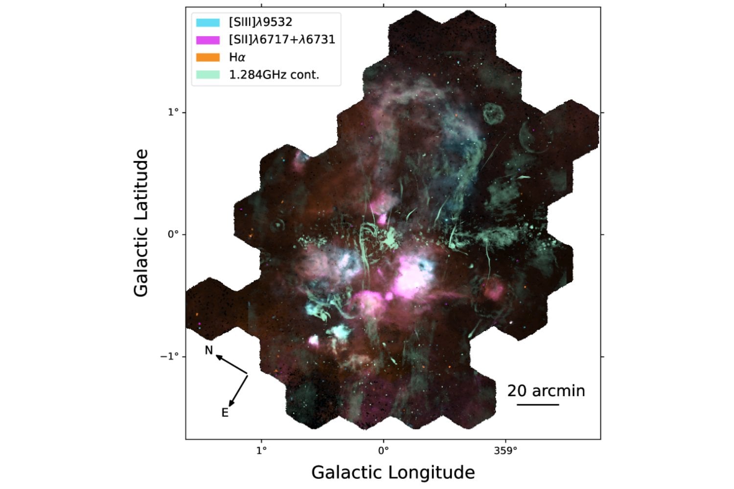 Durante 40 años, los astrónomos creyeron ver un «bigote» gigantesco saliendo del corazón de la Vía Láctea. Un nuevo mapa acaba de demostrar que era una burbuja cercana colocada en el lugar perfecto para engañarnos